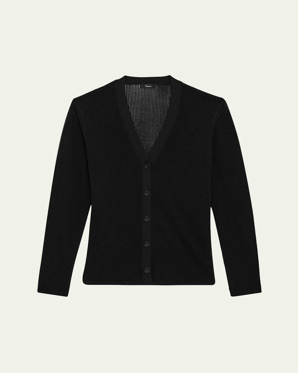 Pointelle Cardigan